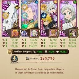 Asia |2,4M CC| 2LR+UR (Despair Mael 2/6, Meli Eli, Indomitable, Lancelot, Chaos arthur 3/6) | Unlinked | CheckSS (SDS1161) 4